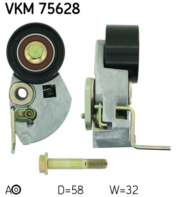 SKF Feszítőgörgő, vezérműszíj VKM75628_SKF